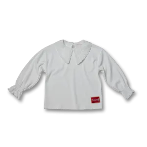 Embroidered Collar Blouse