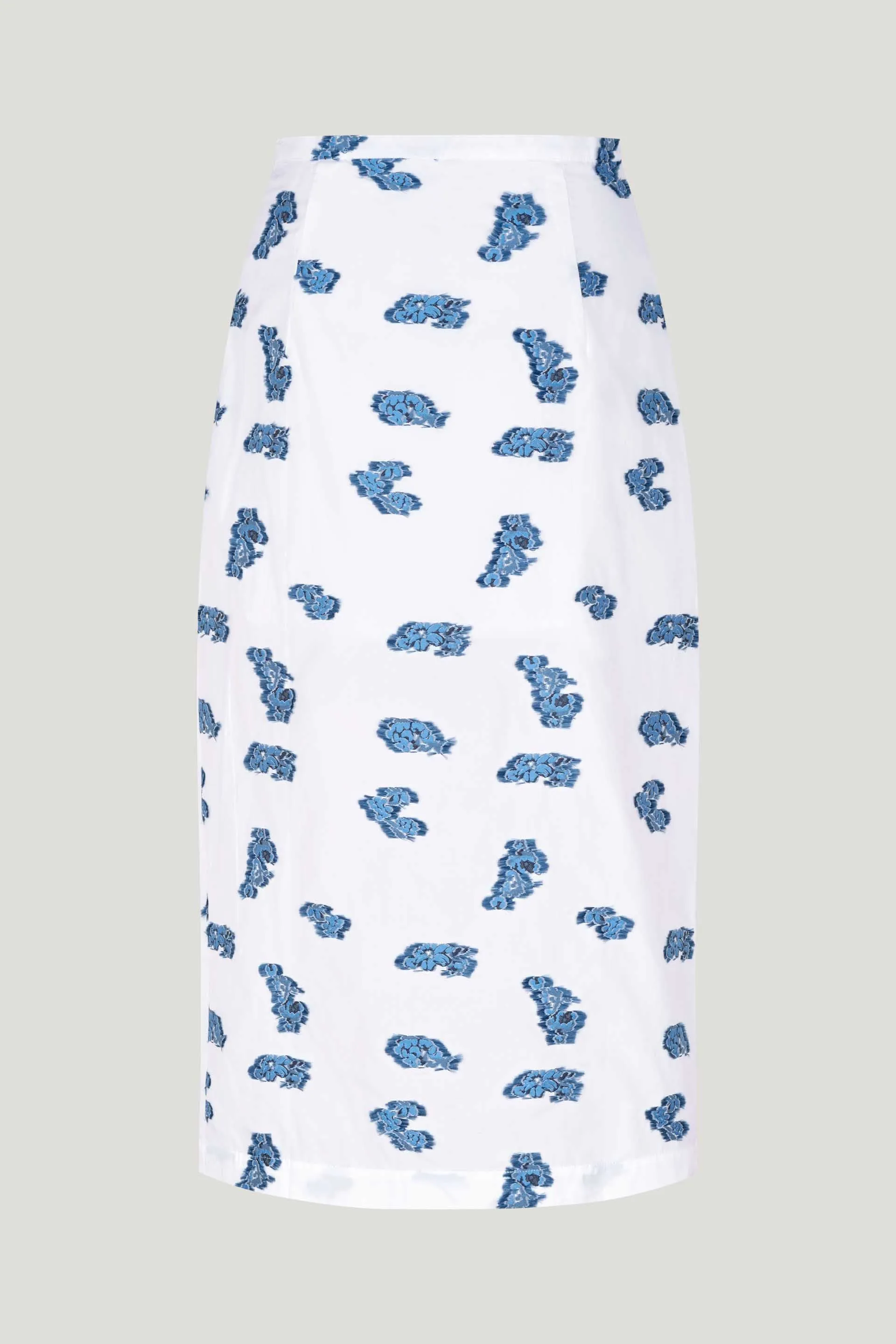 SAMAR | Blue Bouquet Jacquard