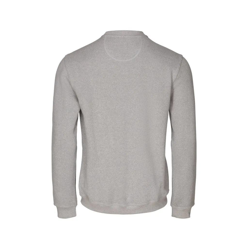 Winston Long Sleeve Sweatshirt - Grey Melange